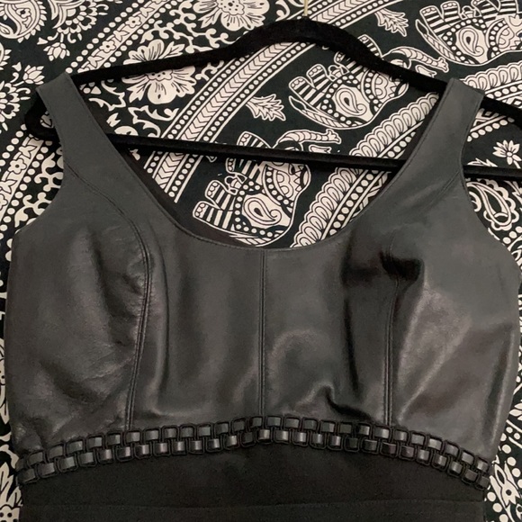 VNTG JOHN MURROUGH COUTURE LEATHER DRESS&JACKET - Picture 8 of 16